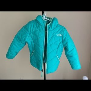 The northface reversible coat for kids 5-8